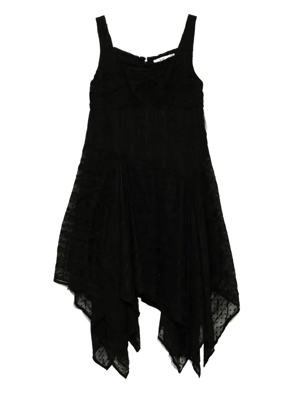 b+ab square neck mini dress | Black | Image 1