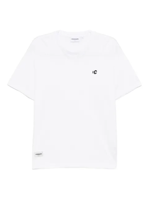 CHOCOOLATE logo-embroidered T-shirt
