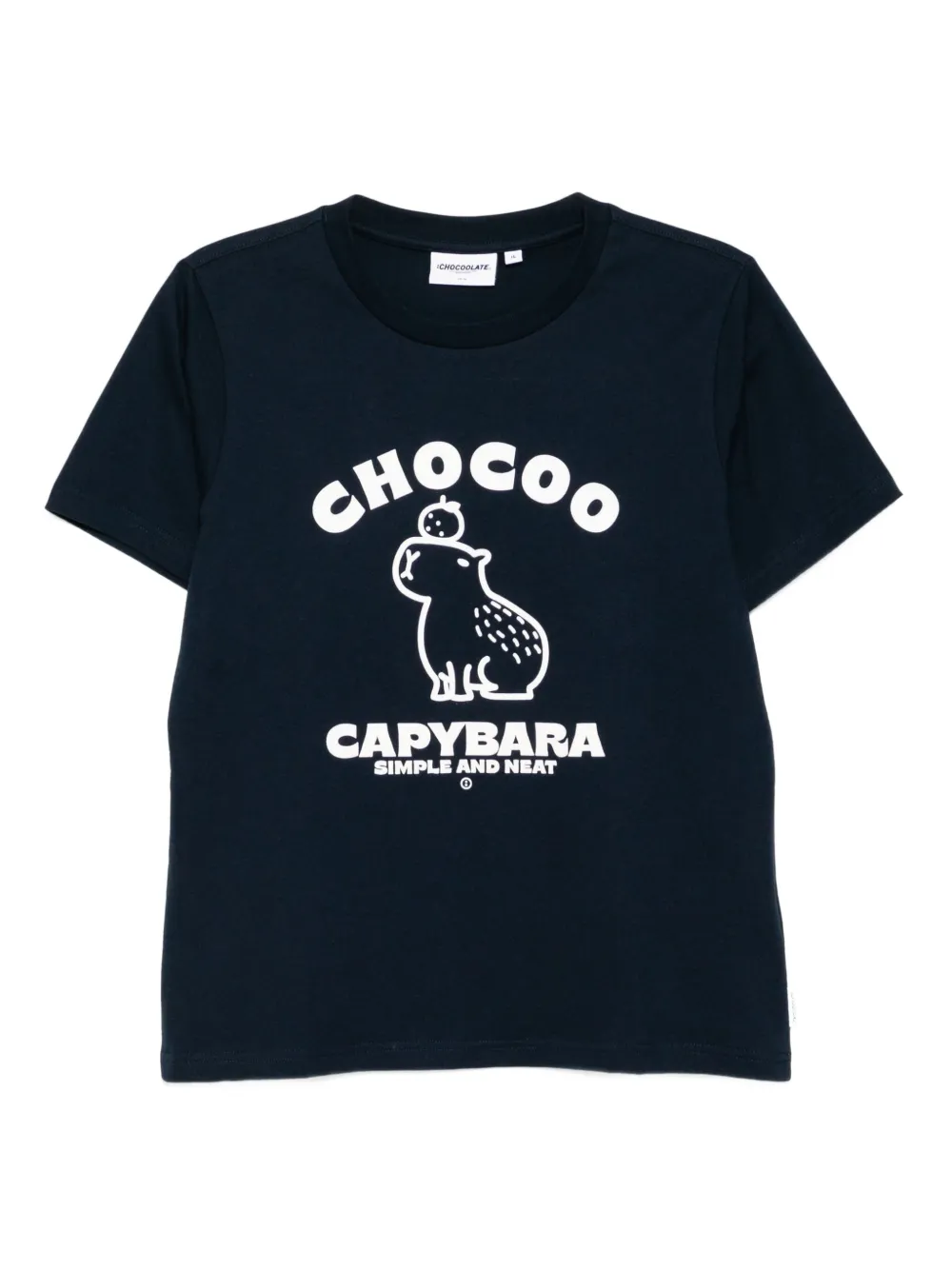 CHOCOOLATE Katoenen T-shirt Blauw