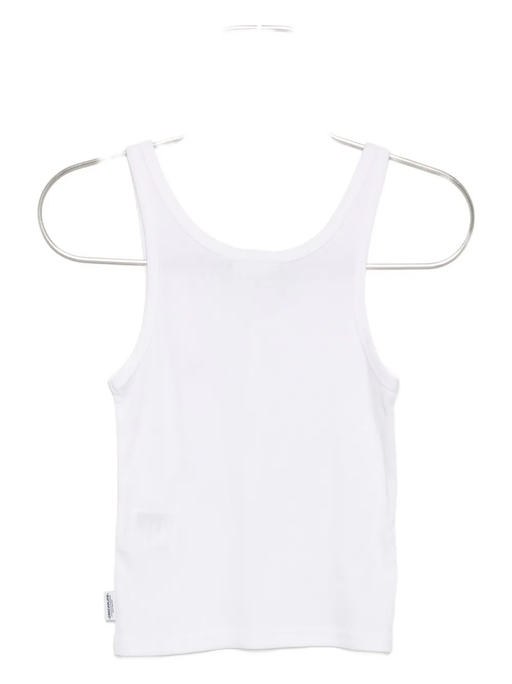 CHOCOOLATE cotton tank top Wit