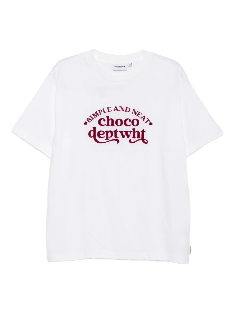 CHOCOOLATE Katoenen T-shirt Wit