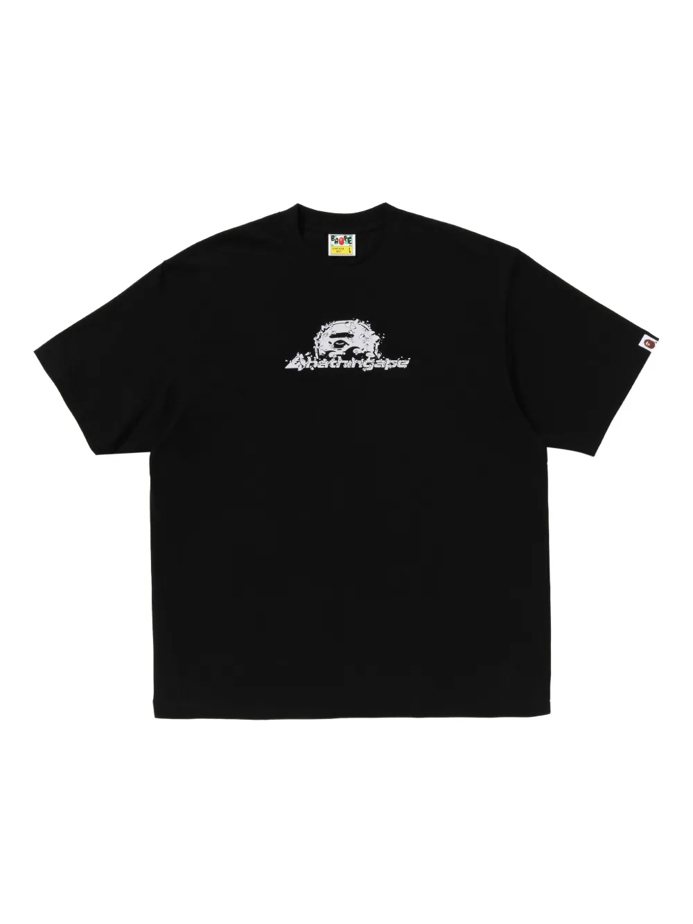 A BATHING APE® graphic-print T-shirt | Black | Image 1