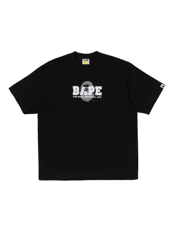 A BATHING APE® グラフィック Tシャツ | ブラック | FARFETCH JP