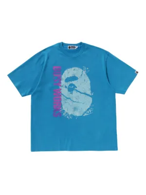 SP5DER スパイダーウェブ ロゴ Tシャツ | ブルー | FARFETCH JP
