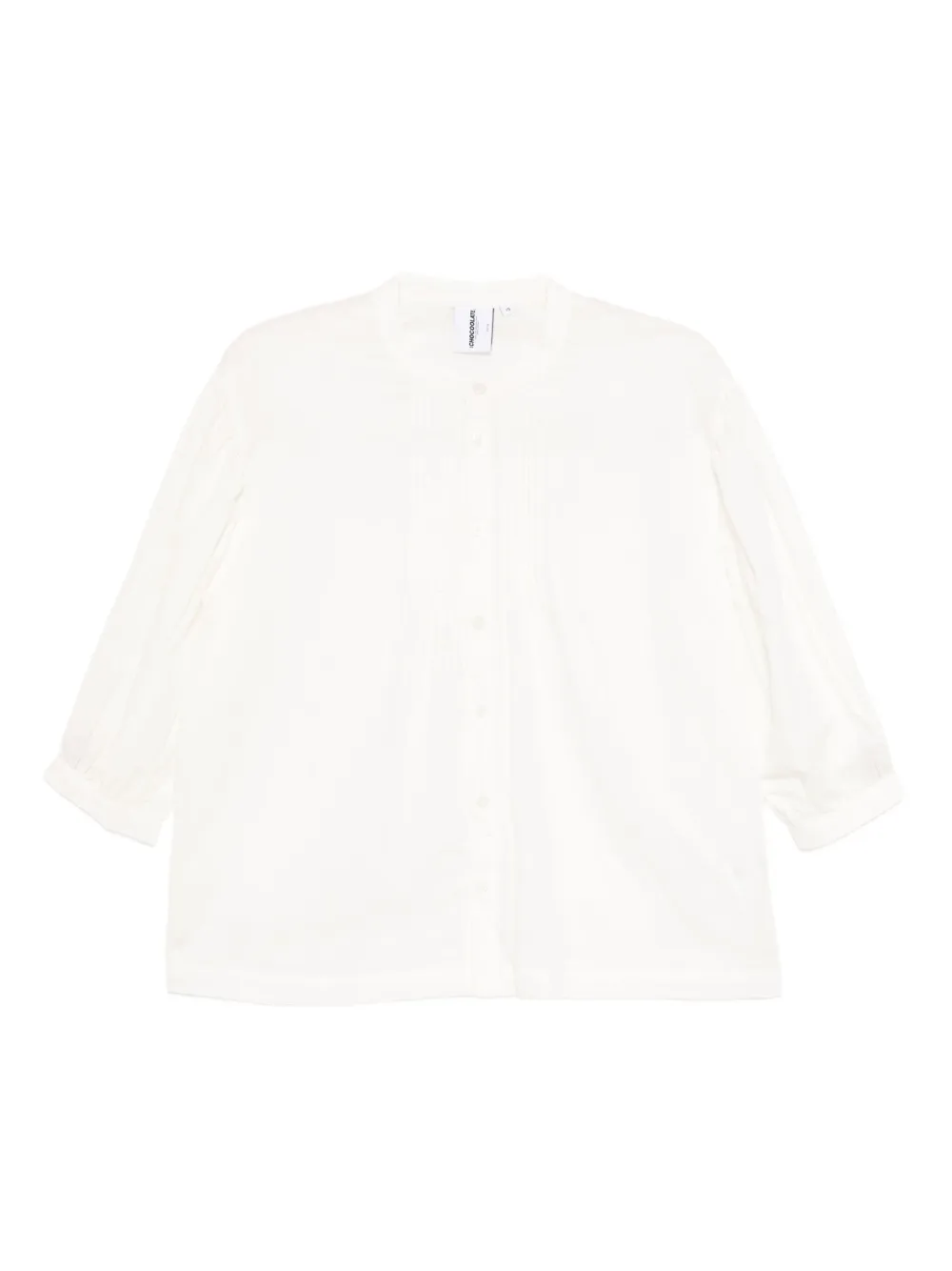 CHOCOOLATE Blouse met lange mouwen Wit