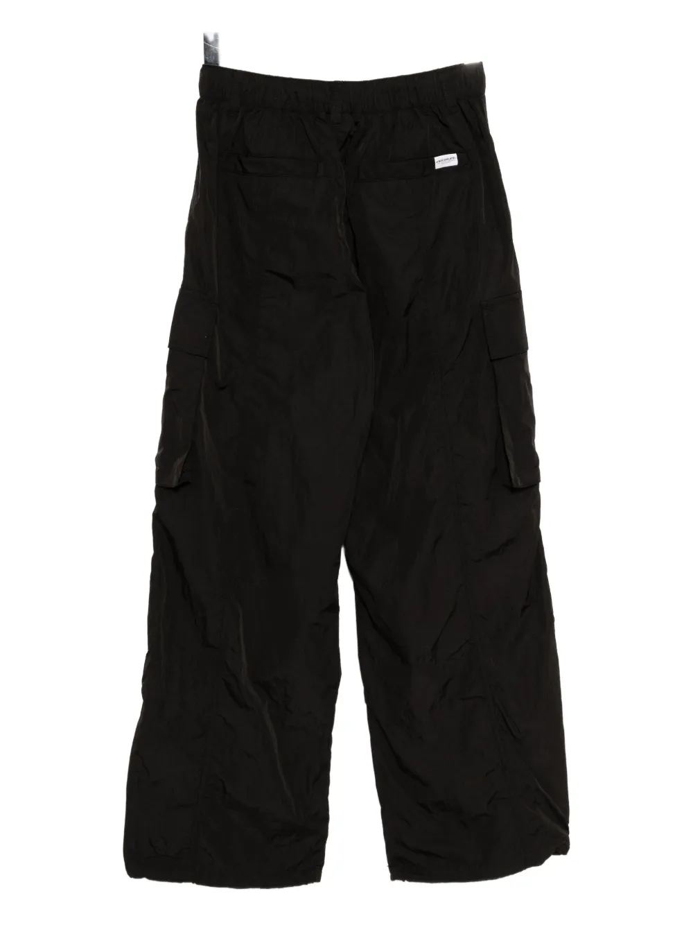 CHOCOOLATE Broek met elastische tailleband Zwart