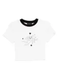 tout a coup graphic T-shirt - White