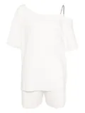 tout a coup T-shirt and shorts set - White