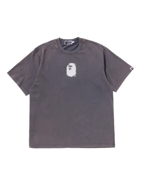 A BATHING APE® face-logo graphic T-shirt