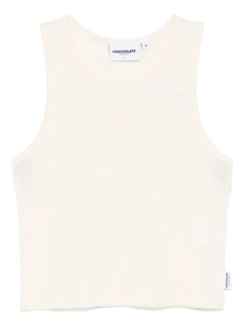 CHOCOOLATE embossed-logo tank top