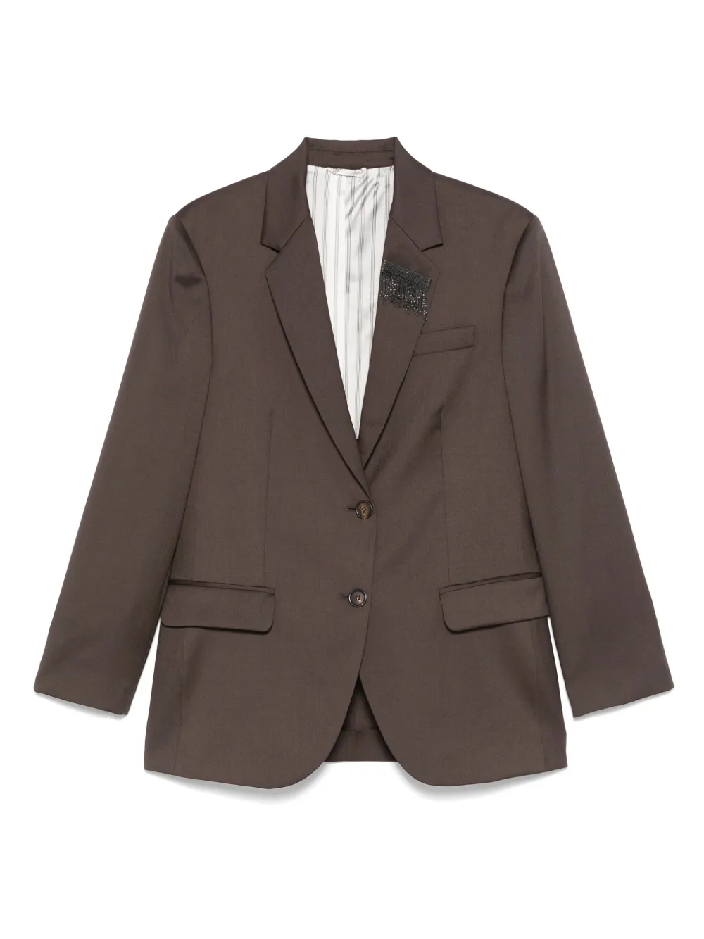 Brunello Cucinelli blazer con botones | marrón | Image 1