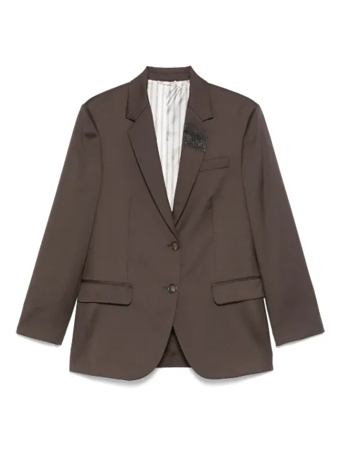 Brunello Cucinelli single-breasted blazer