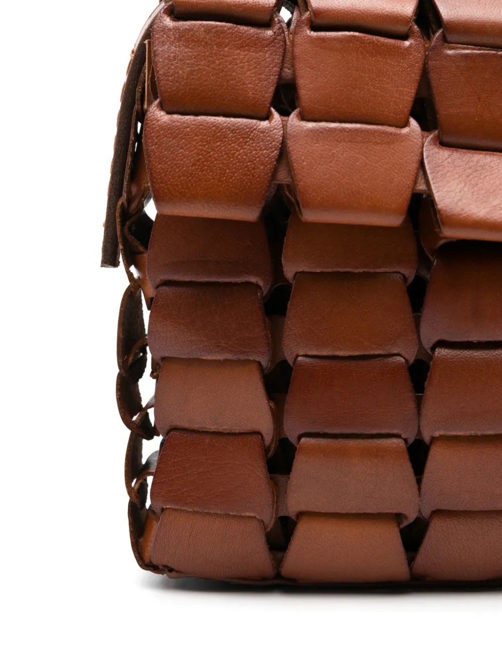 DRAGON DIFFUSION leather tote bag Bruin