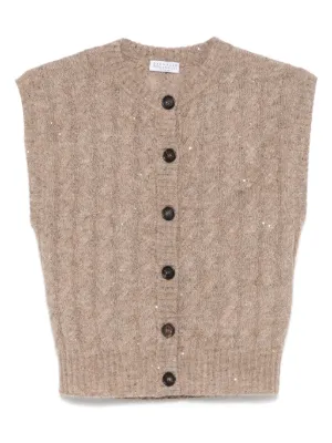 Tシャツ・カットソー BRUNELLO CUCINELLI WOOL TANK TOP Women's Brunello Cucinelli Tanks – Tank Tops – Farfetch