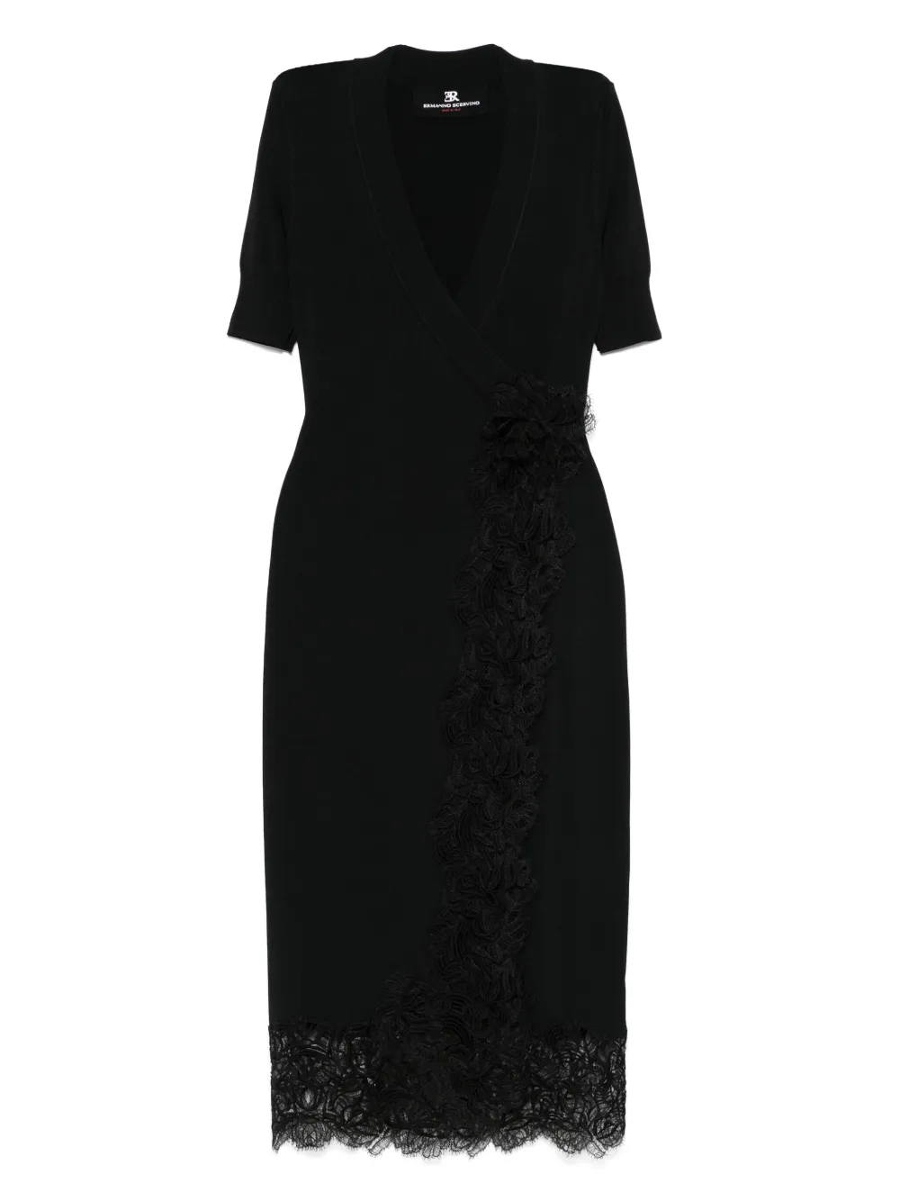 Ermanno Scervino vestido con detalles de encaje | negro | Image 1