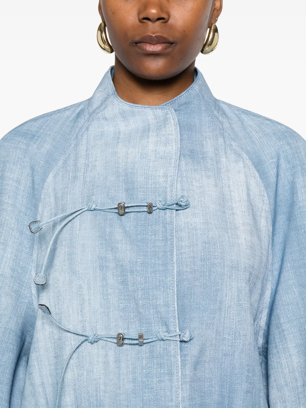 ERMANNO SCERVINO DENIM COAT
