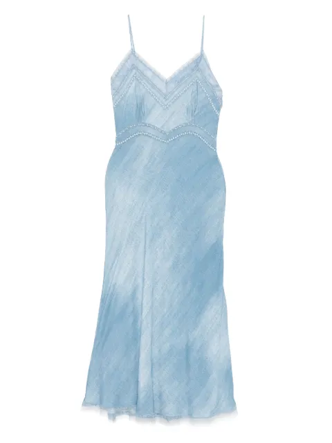 Ermanno Scervino vestido midi con diseño estampado