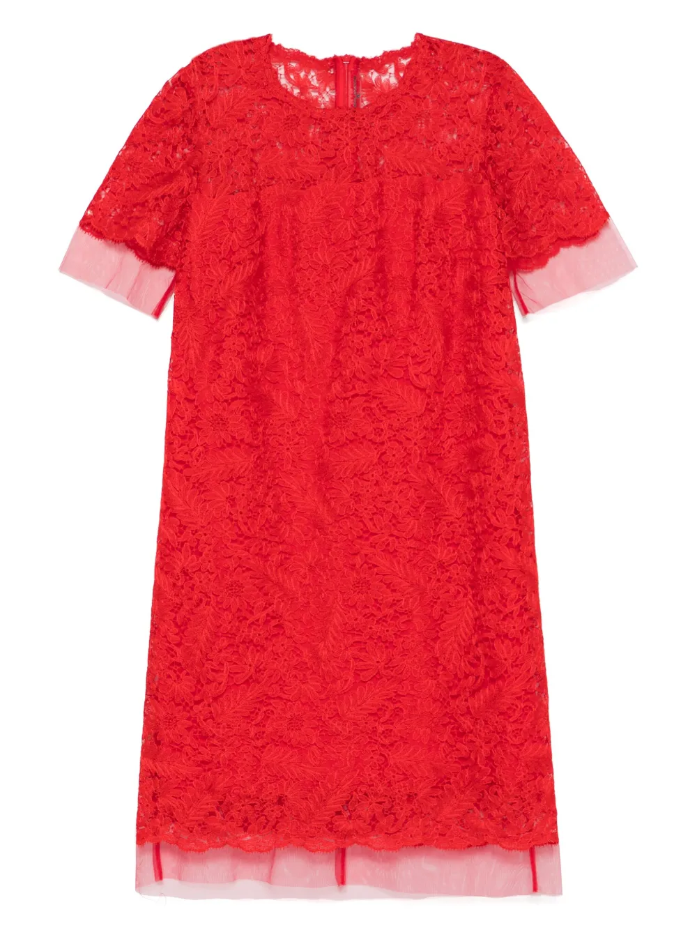 Ermanno Scervino vestido de encaje | rojo | Image 1