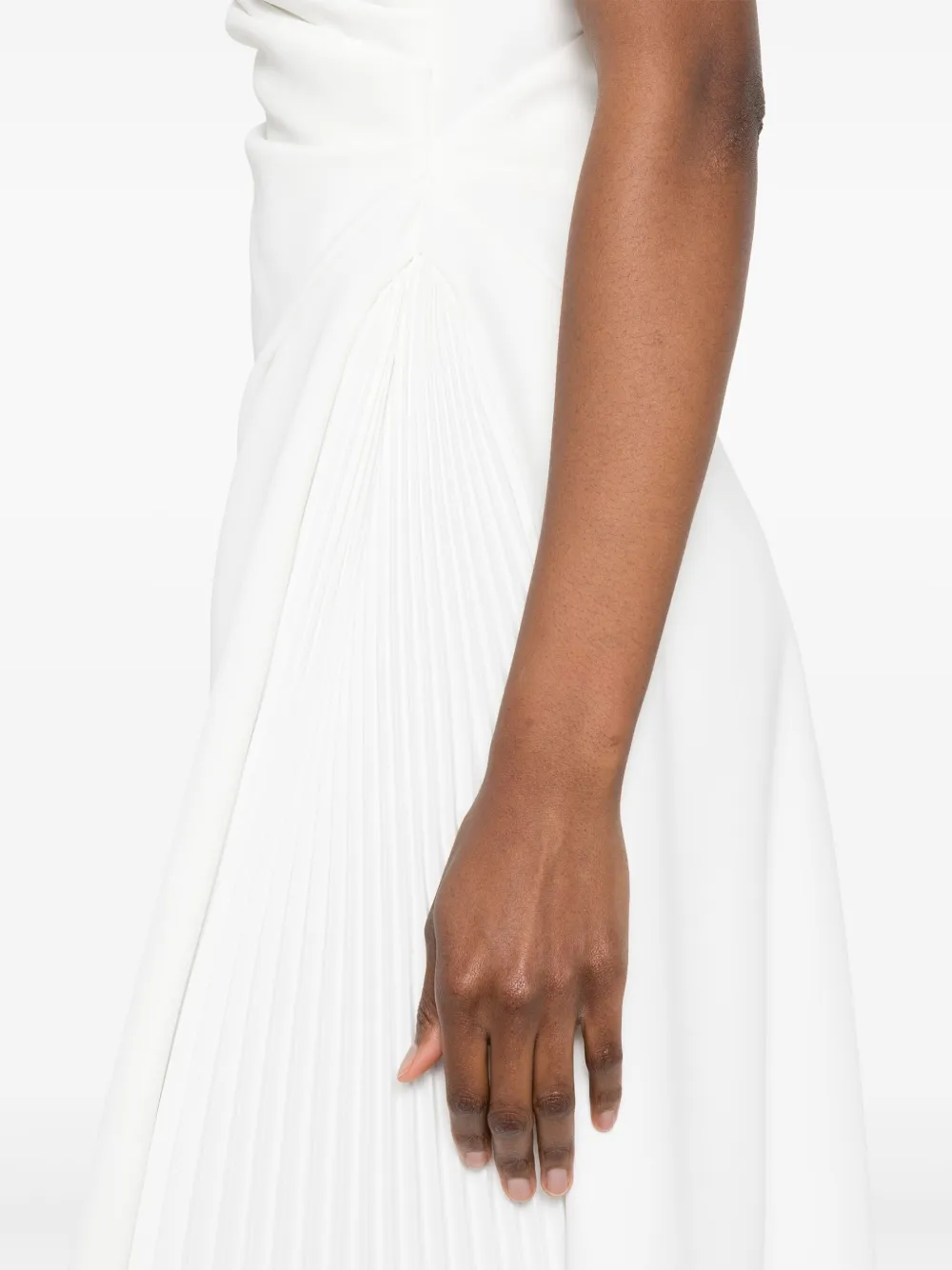 Ermanno Scervino Crêpe jurk Wit