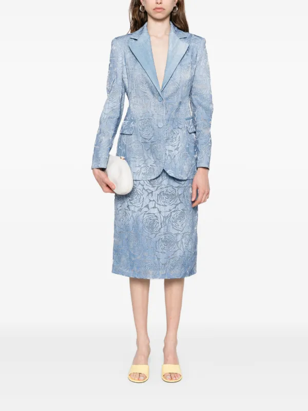 ボトムスその他 Ermanno Scervino Single-Breasted Blazer 30213366_59369989_600.jpg
