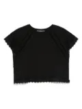 Ermanno Scervino lace-trim blouse - Black
