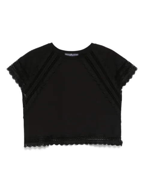 Ermanno Scervino lace-trim blouse