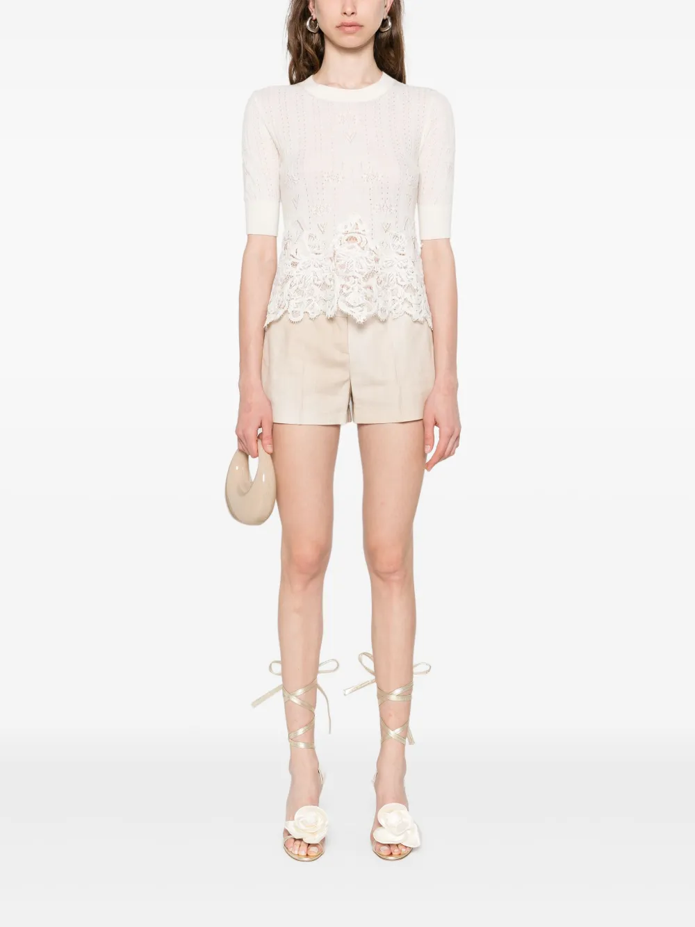 Ermanno Scervino pressed-crease shorts | Short Shorts | Image 2
