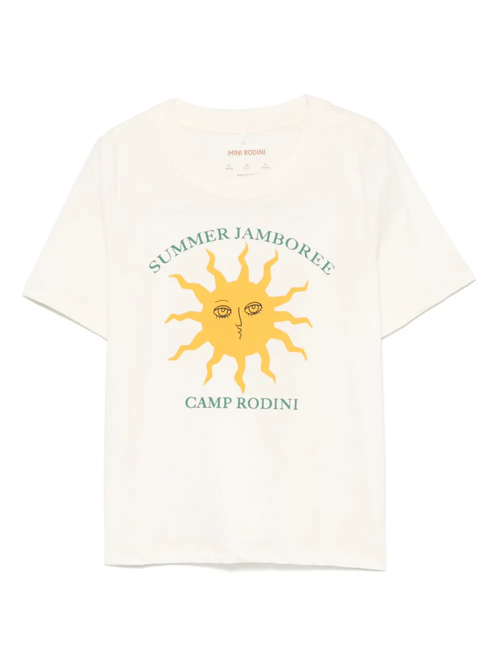 Mini Rodini playera con sol estampado | neutro | Image 1