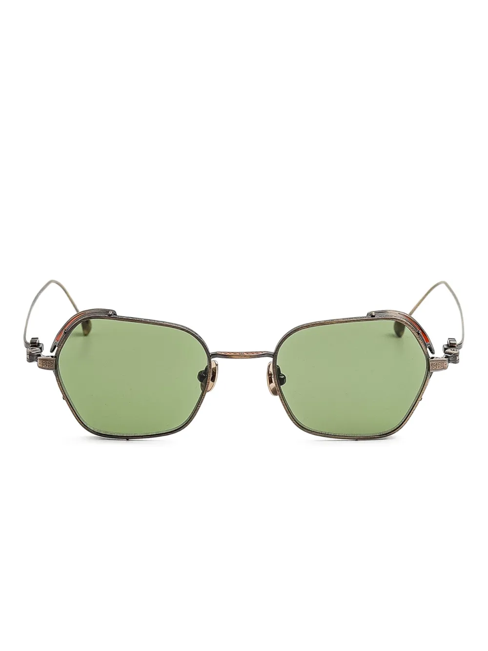 Matsuda square-frame sunglasses | Gold | Image 1
