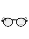 Matsuda round-frame glasses - Black