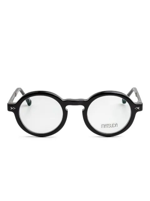 Matsuda lentes con armazón redonda