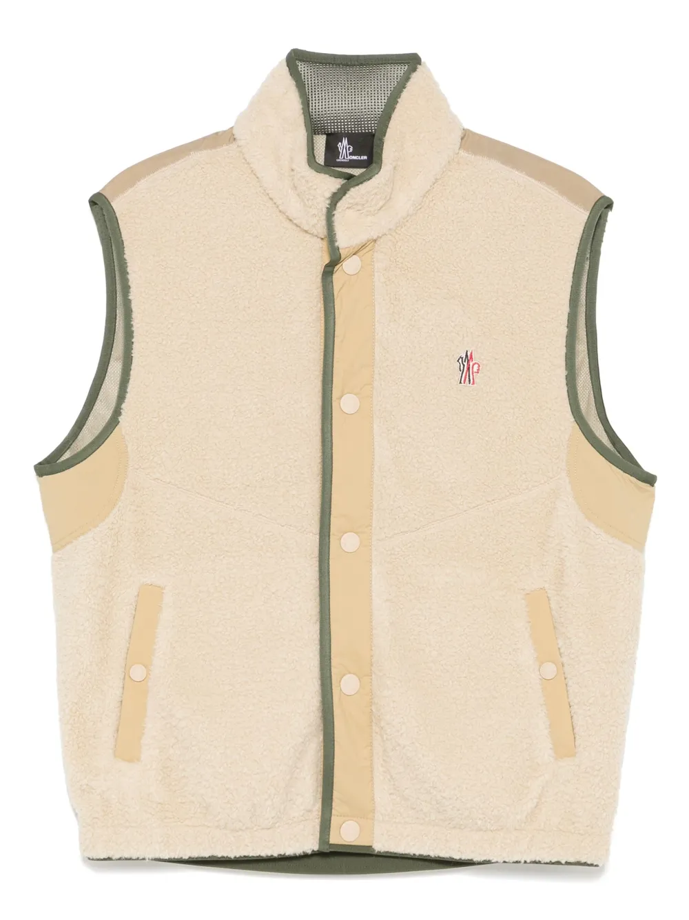 Moncler Grenoble chaleco texturizado | neutro | Image 1