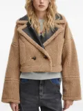 MUNTHE Sambino double-breasted jacket - Brown