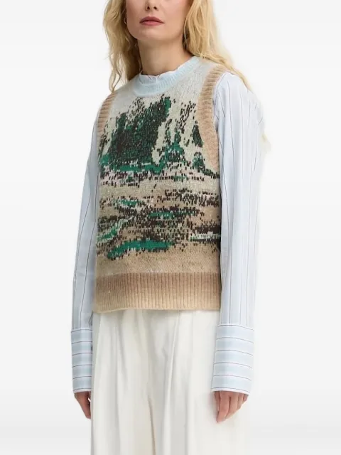 MUNTHE knitted top