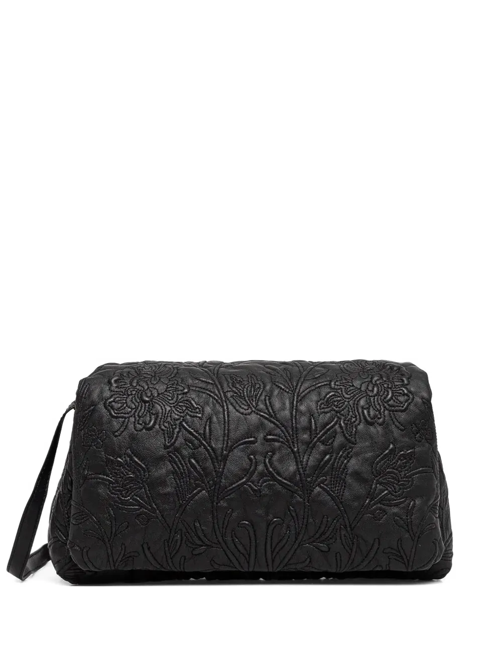 MUNTHE レザー ショルダーバッグ - ブラック MUNTHE レザー ショルダーバッグ - ブラック