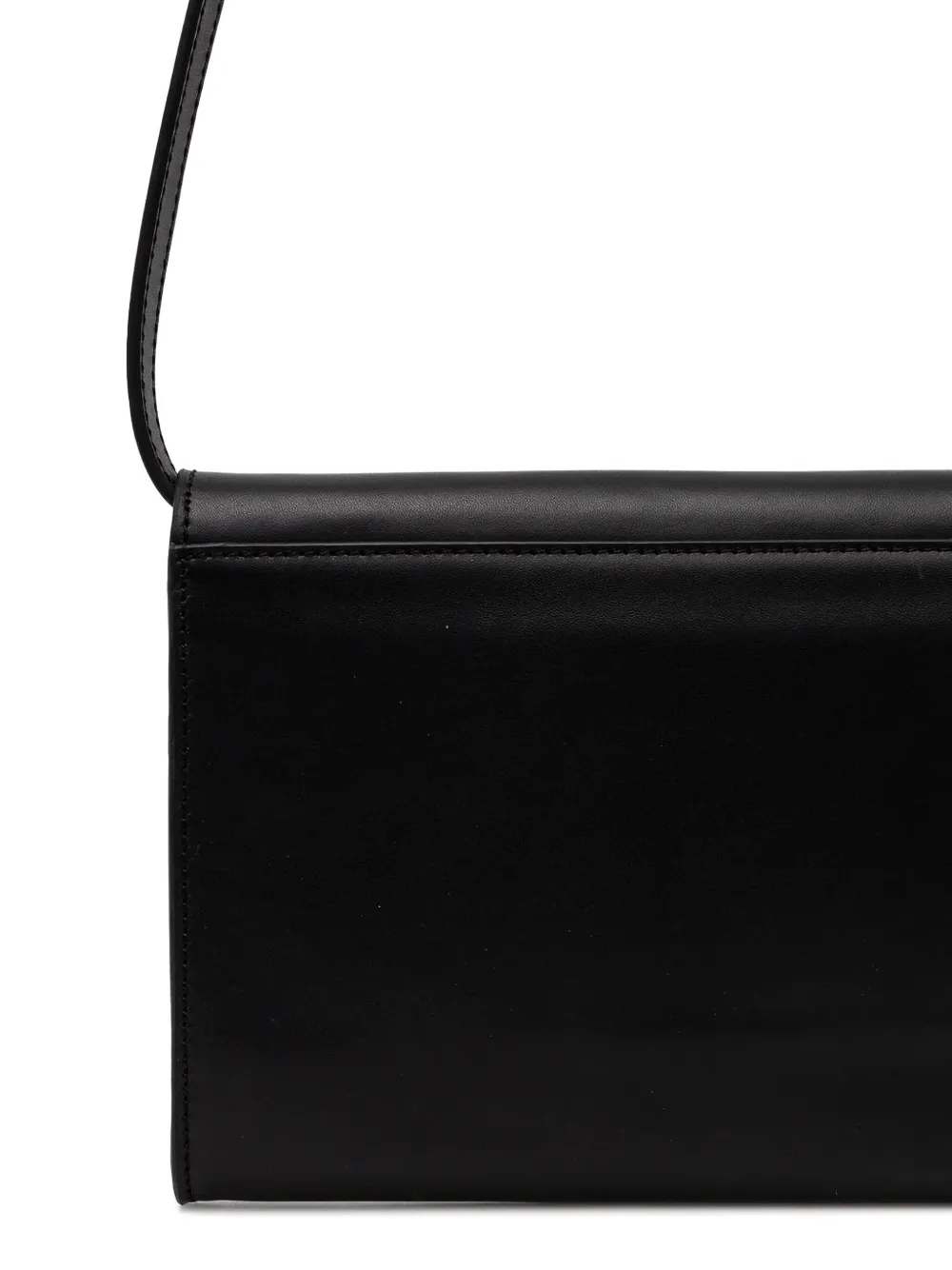 Munthe Embossed Logo Cross Body Bag In Black