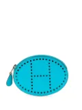 Hermès Pre-Owned 2010 Chevre Mysore Evelyne Purse coin pouch - Blue
