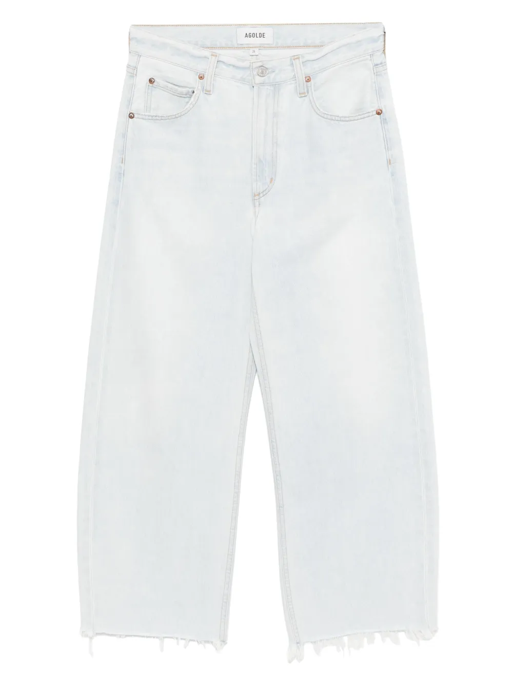 Agolde Low-curve Fray Jeans