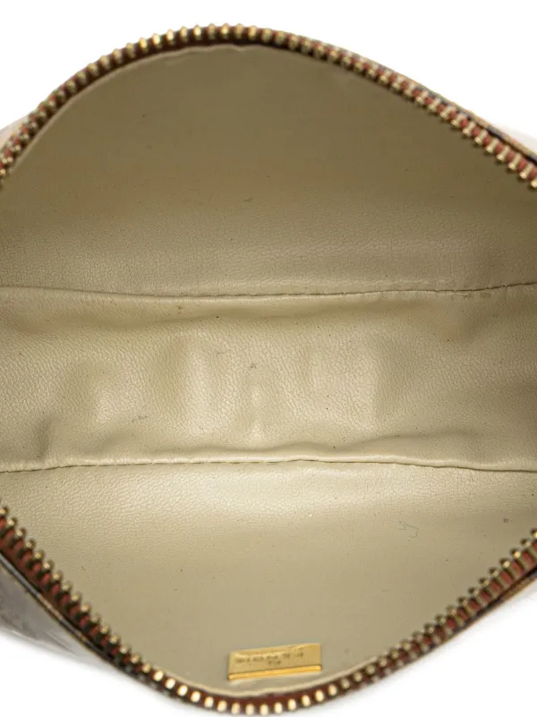 Fendi Pre-Owned 2000-2010 Zucchino Crystal Pouch | Brown