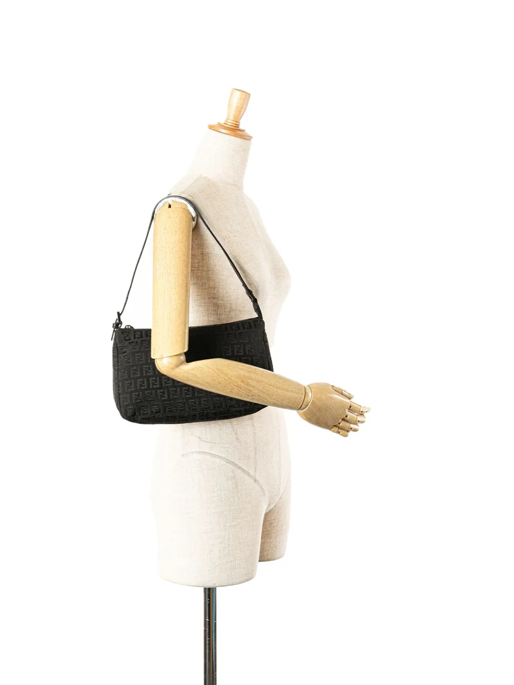Fendi Pre-Owned sac porté épaule Pochette en toile à motif Zucchino (2000-2010) | Pre-owned | Image 2