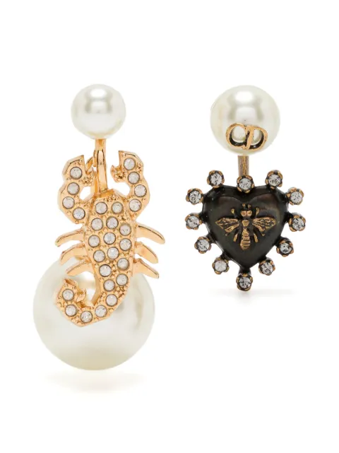 Christian Dior Pre-Owned aretes Bee and Scorpion 