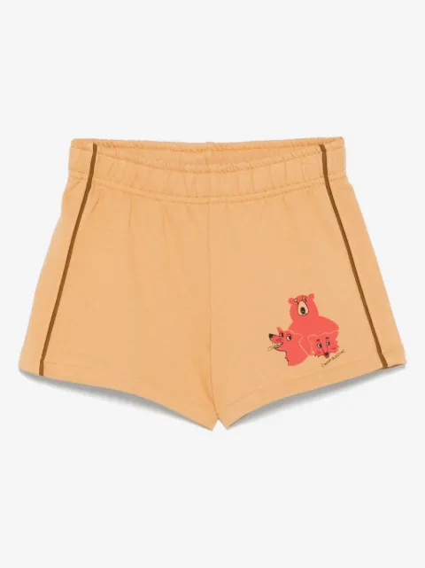 Mini Rodini organic-cotton shorts