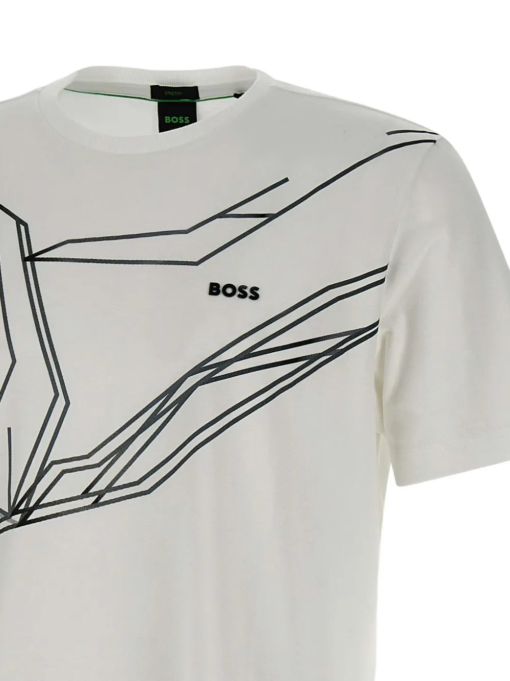 BOSS Jersey T-shirt Beige