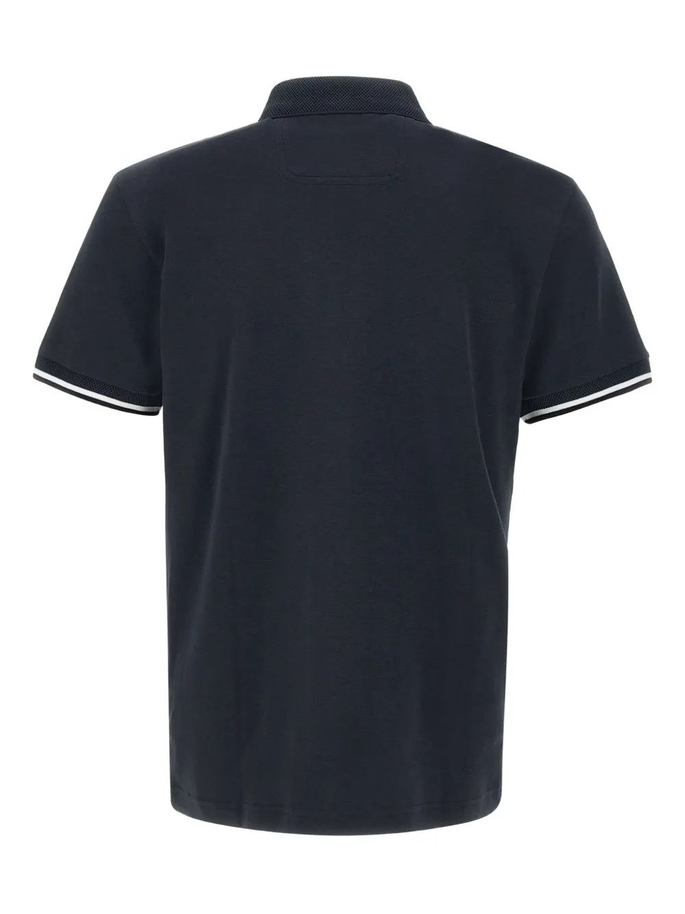 BOSS Katoenen poloshirt - Blauw