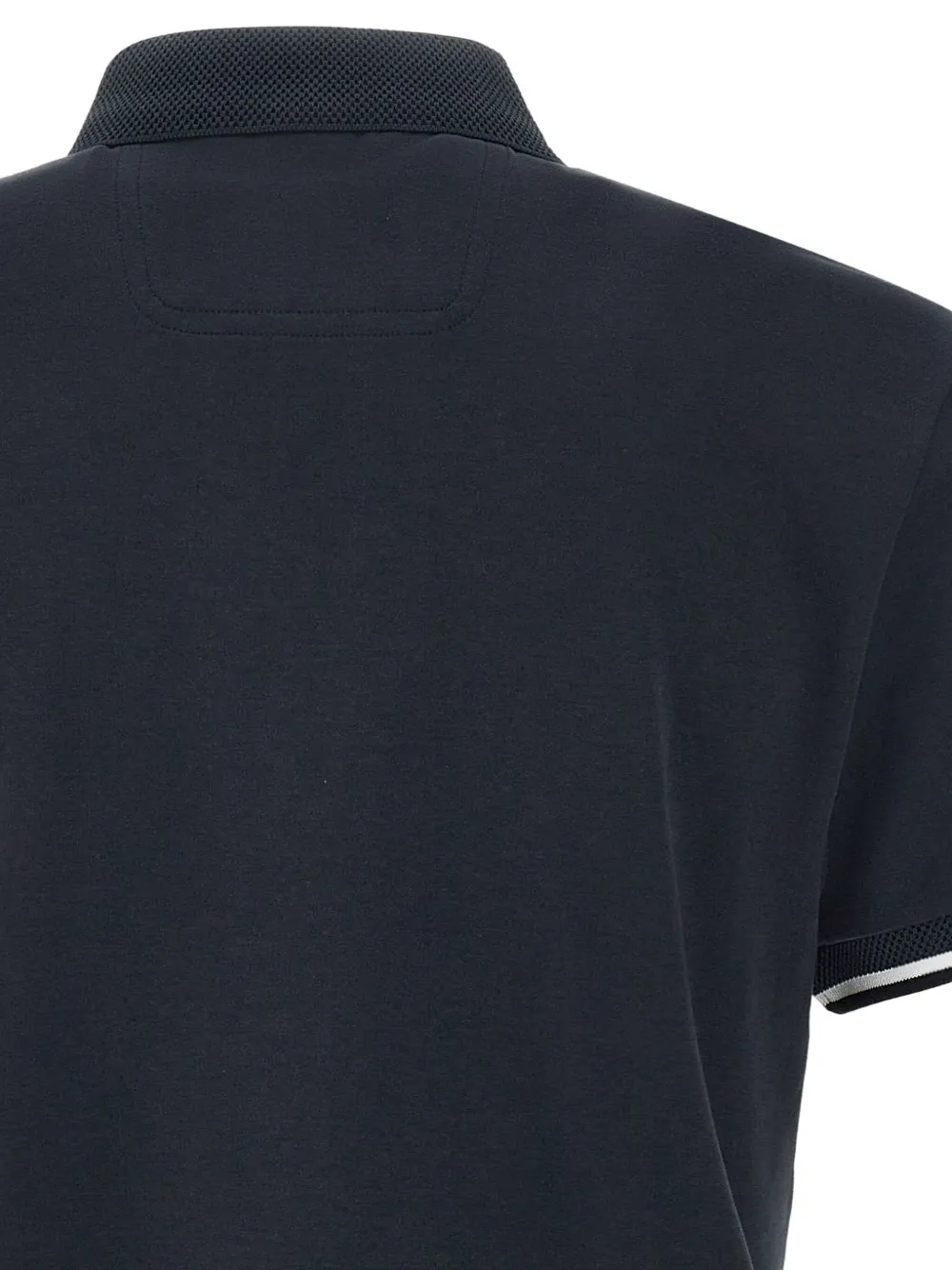 BOSS Katoenen poloshirt Blauw