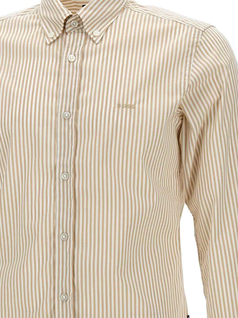 BOSS H Roan overhemd Beige