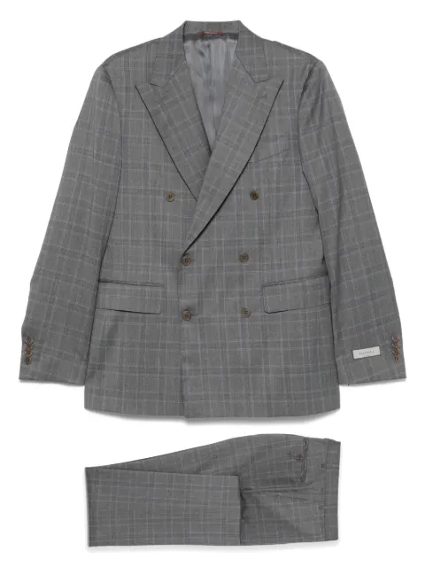 Canali wool double-breasted suit
