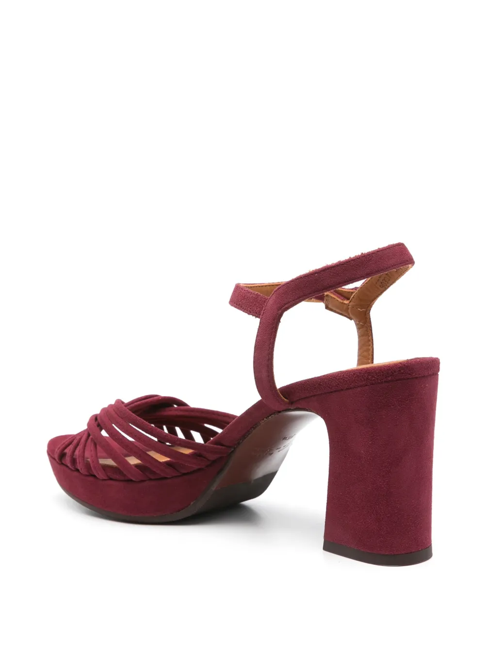 Chie Mihara 80mm Keske sandals Red