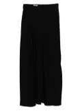 P.A.R.O.S.H. high-waisted A-line skirt - Black