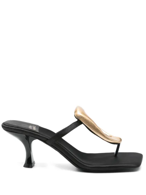 Jeffrey Campbell 60mm leather heeled sandals